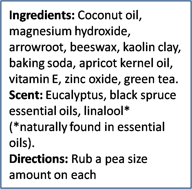 Call of the Wild - 60g: Black Spruce and Eucalyptus scent