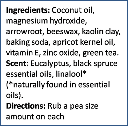 Call of the Wild - 60g: Black Spruce and Eucalyptus scent