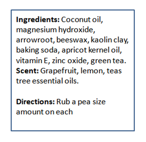 Summer Camp Forever - 60g: Grapefruit, Lemon and Tea Tree scent