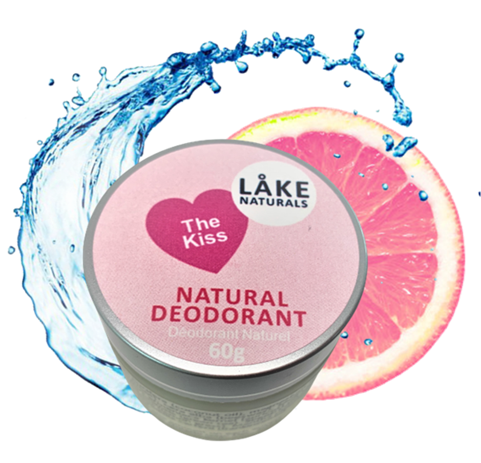 The Kiss - 60g: Pink Grapefruit, Lemon Grass and Peppermint scent